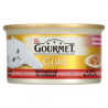 Gourmet Gold teljes értékű állateledel felnőtt macskák számára 85g