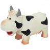 Latex figurás tehén,sipolós-kutyajáték 18 cm